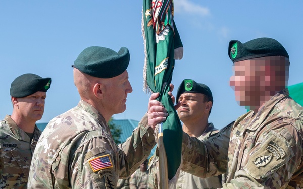 Command Sgt. Maj. Kevin P. Dorsh change of responsibility ceremony