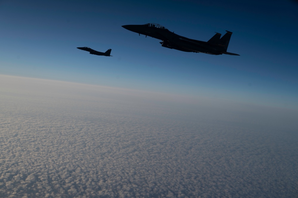 91st ARS refuels fighter aircraft during Exercise Bamboo Eagle 24-3