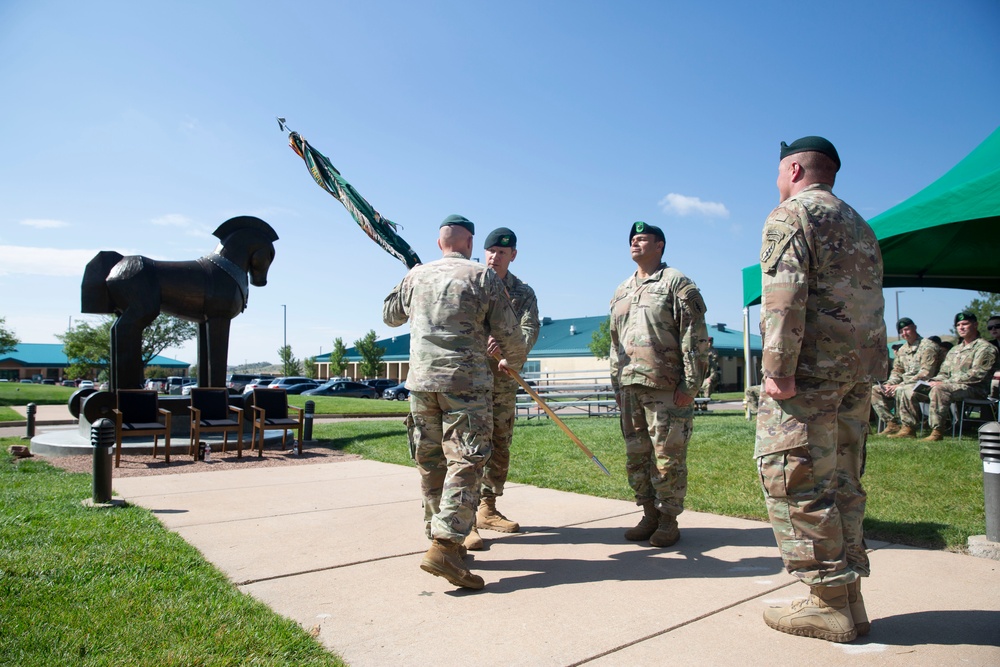 Command Sgt. Maj. Kevin P. Dorsh change of responsibility ceremony