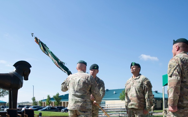 Command Sgt. Maj. Kevin P. Dorsh change of responsibility ceremony