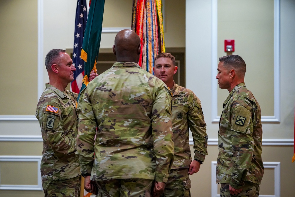 CAC Conducts Command Sergeants Major Change of Responsibility Ceremony