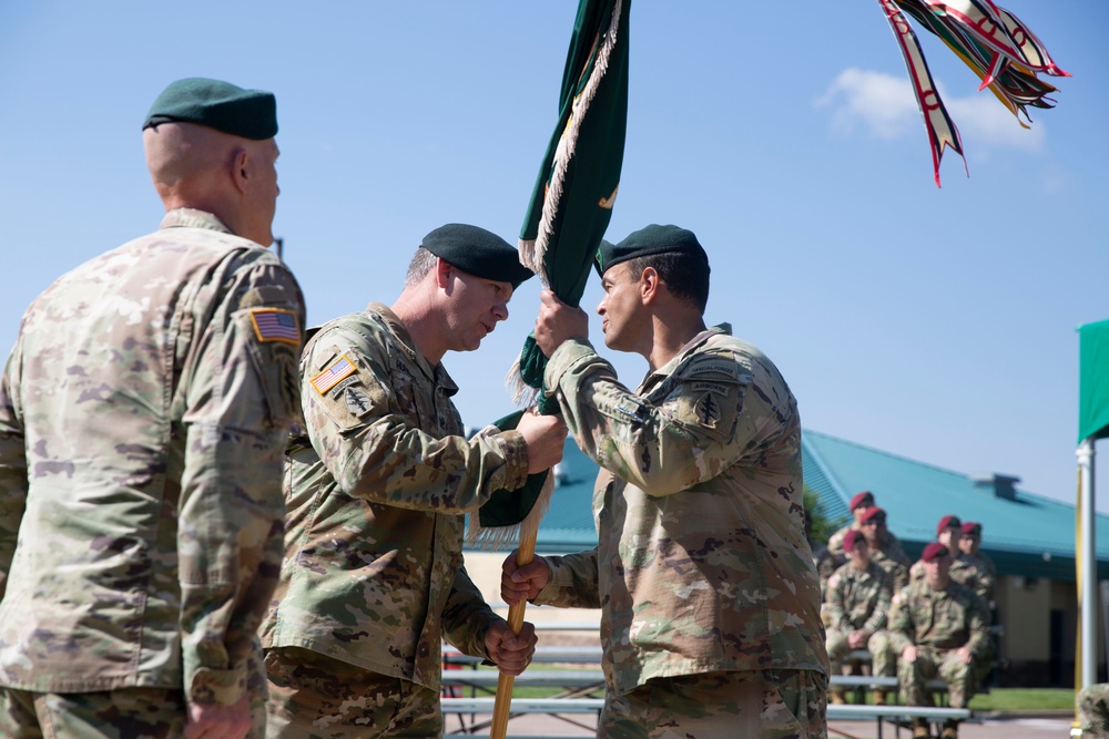 Command Sgt. Maj. Kevin P. Dorsh change of responsibility ceremony