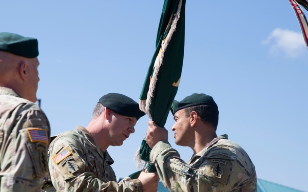Command Sgt. Maj. Kevin P. Dorsh change of responsibility ceremony