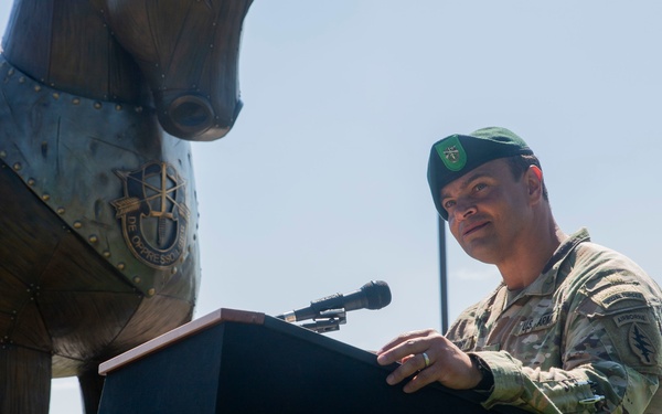 Command Sgt. Maj. Kevin P. Dorsh change of responsibility ceremony