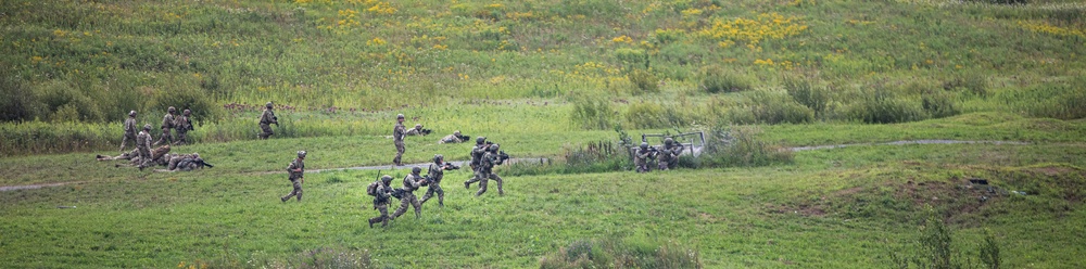 Soldiers with 86th IBCT, Vermont Army National Guard Participate in a Live Combined Arms Exercise