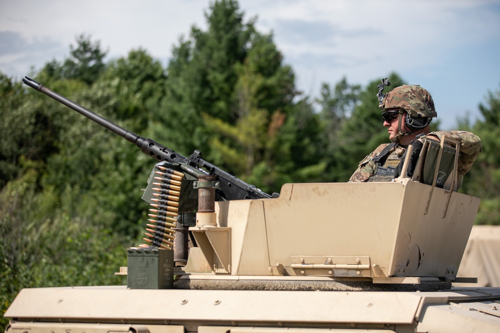 Soldiers with 86th IBCT, Vermont Army National Guard Participate in a Live Combined Arms Exercise