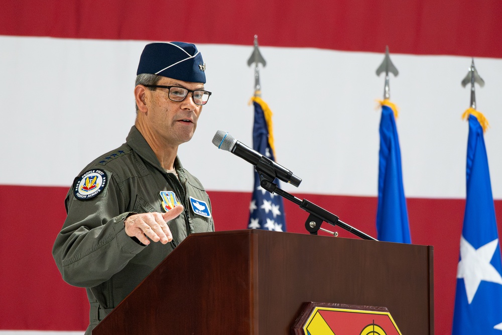 USAFWC change of command ceremony