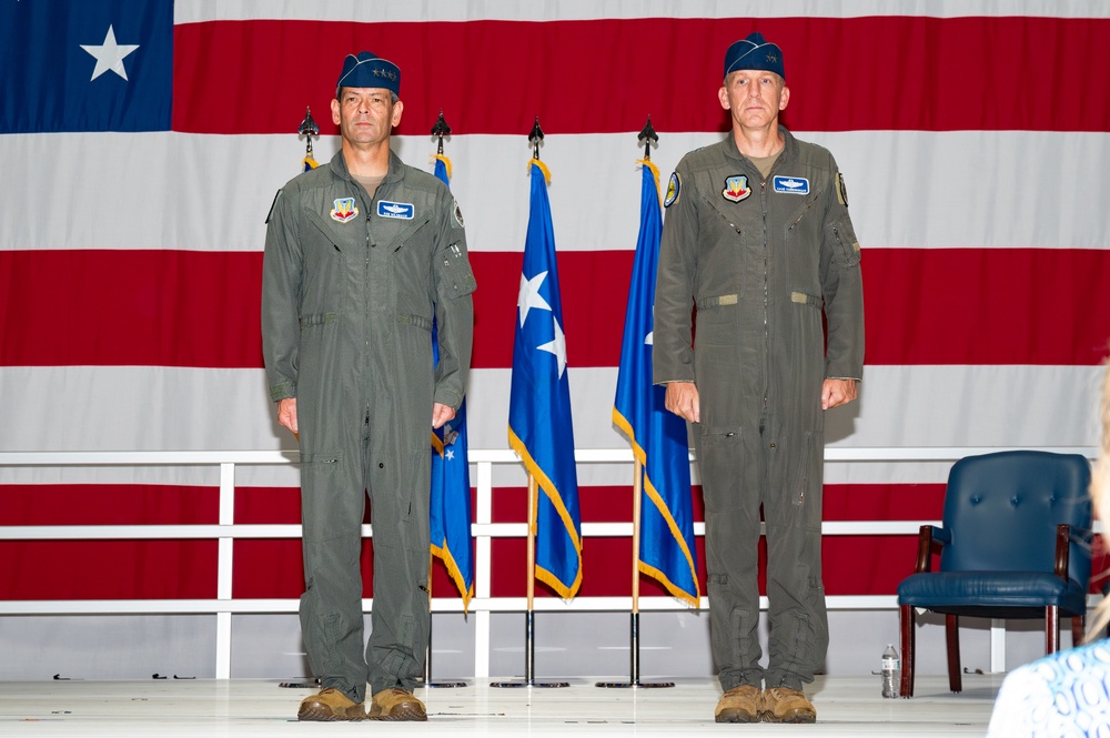 USAFWC change of command ceremony