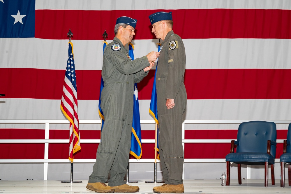 USAFWC change of command ceremony