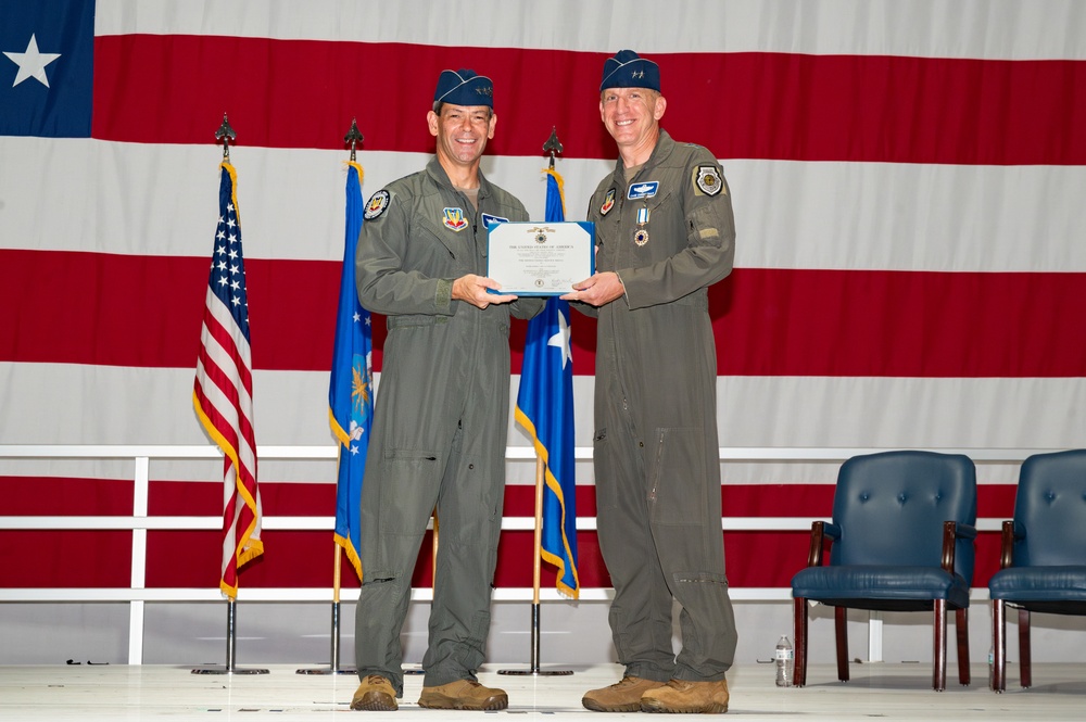 USAFWC change of command ceremony