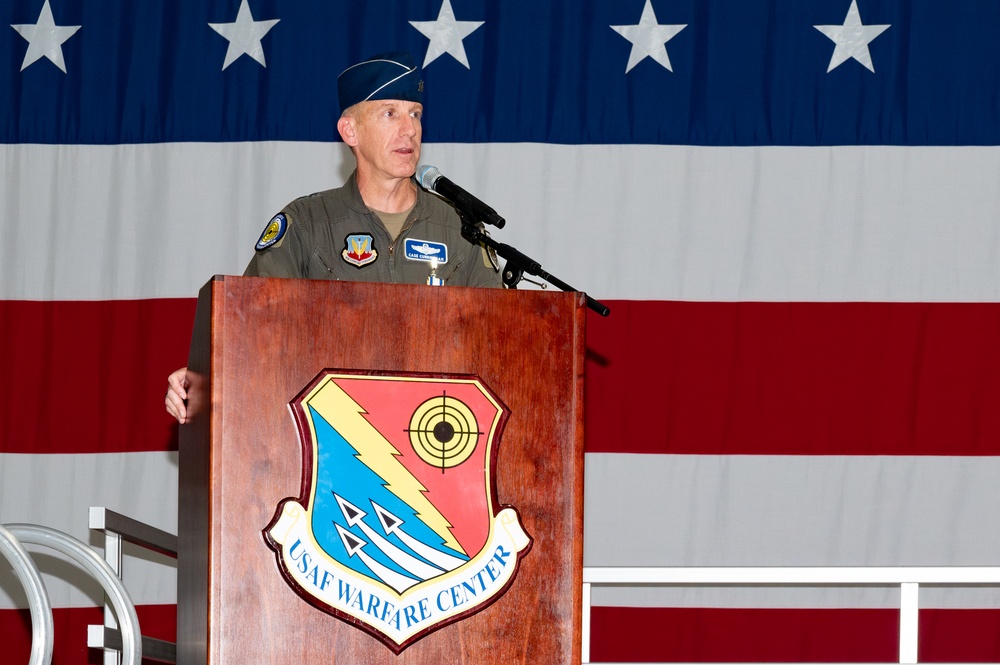 USAFWC change of command ceremony