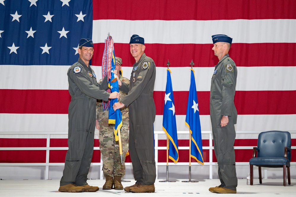 USAFWC change of command ceremony