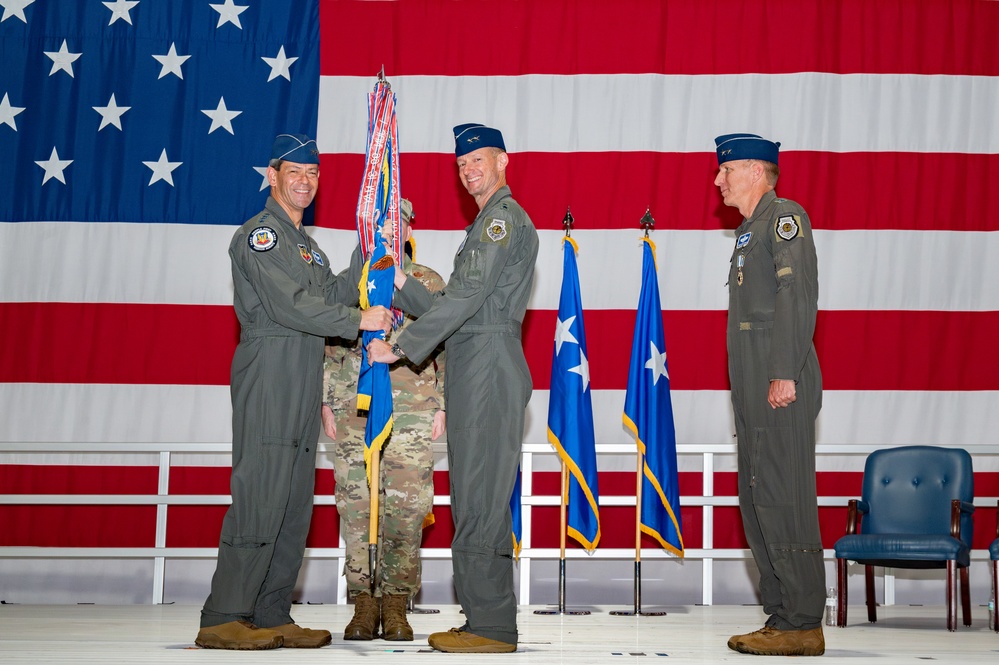 USAFWC change of command ceremony