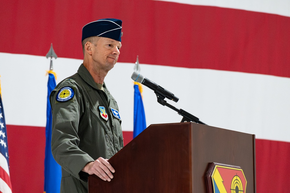USAFWC change of command ceremony