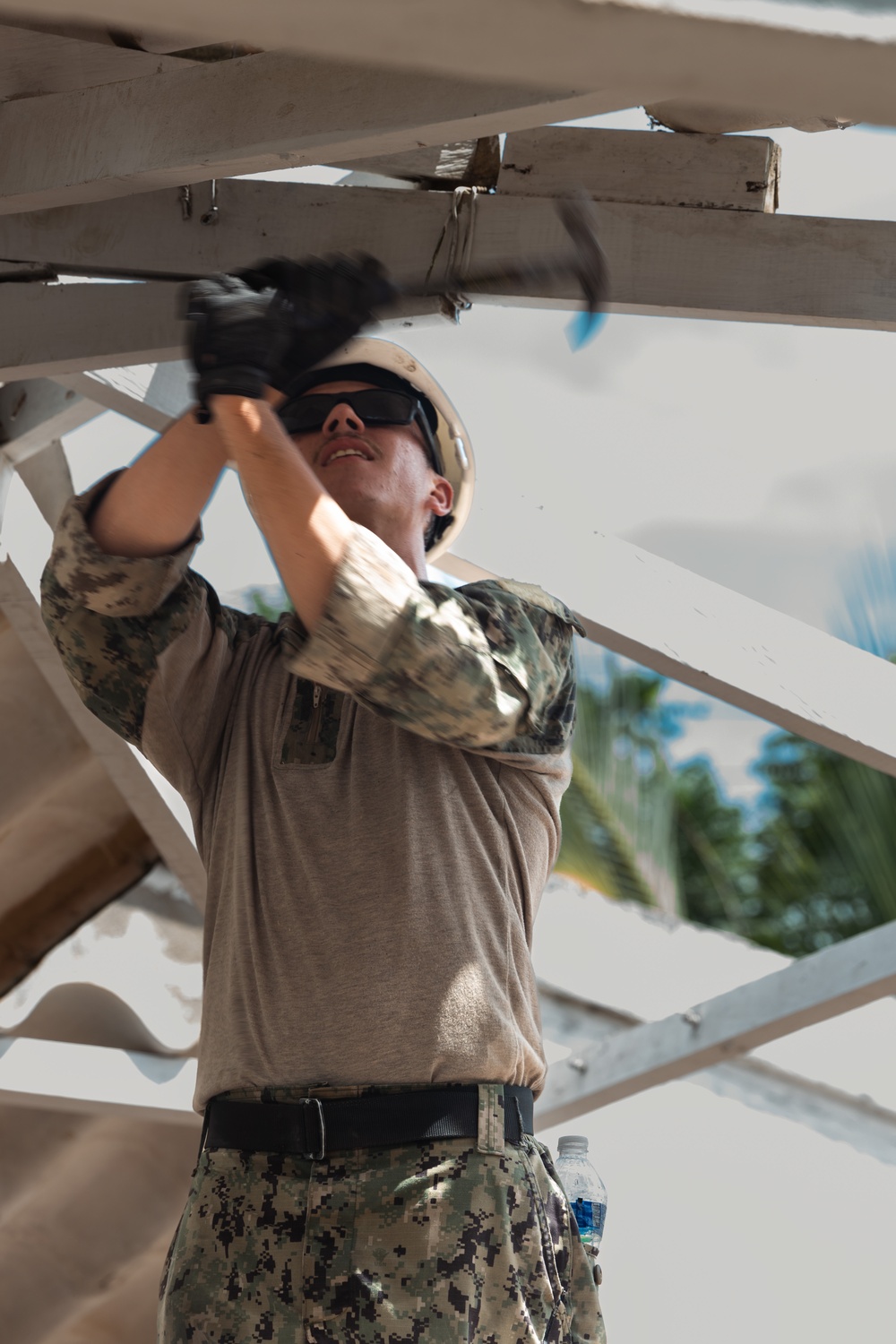 Continuing Promise 2024 Seabees start work in Cartagena Province, Colombia