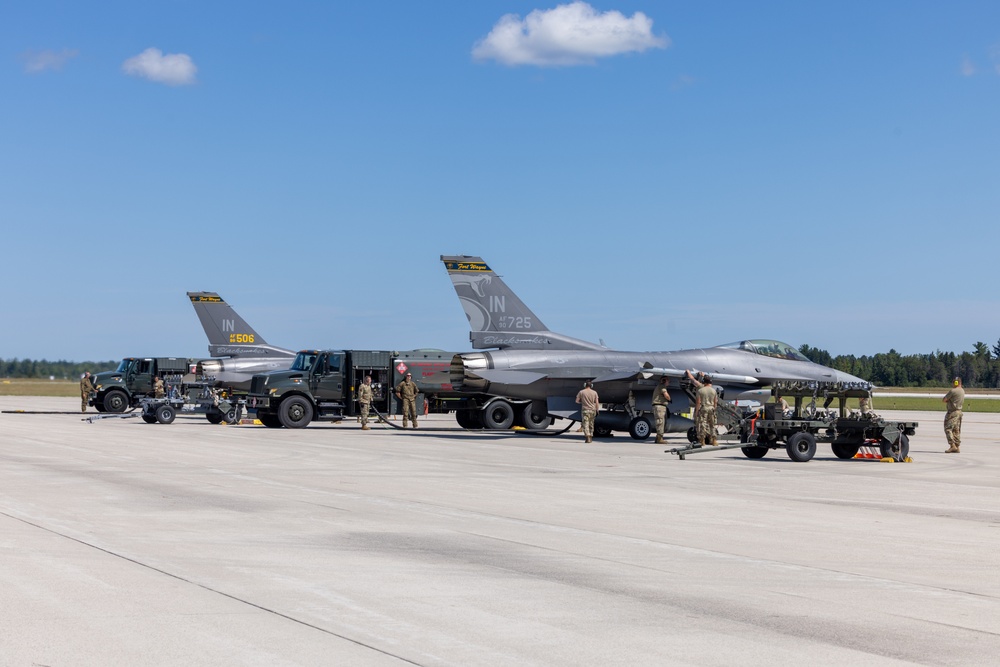 DVIDS – News – Integrated F-16 combat rotations enable ACE at Northern Strike 24-2