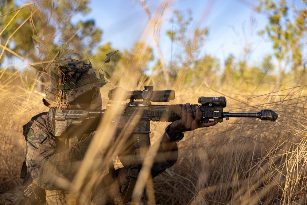 MRF-D 24.3: U.S. Marines participate in warfighting exercise during Exercise Predator’s Run 24