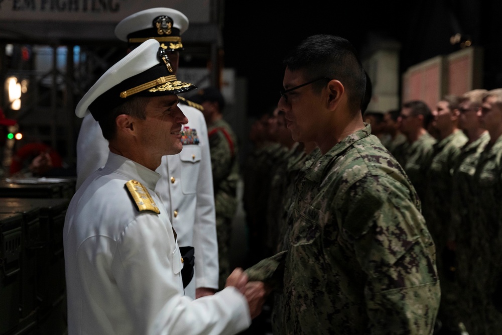 U.S. Second Fleet Visits Recruit Training Command