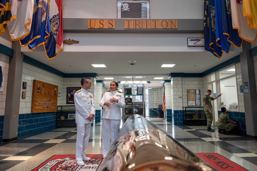 U.S. Second Fleet Visits Recruit Training Command