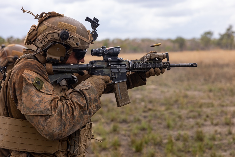 MRF-D 24.3: U.S. Marines participate in live-fire ranges during Exercise Predator’s Run 24