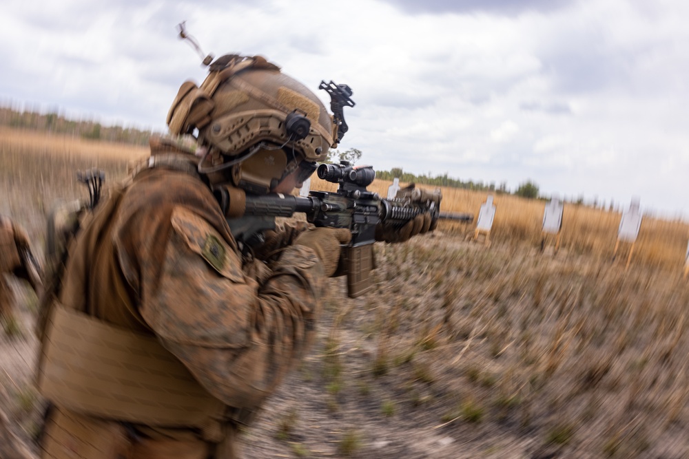 MRF-D 24.3: U.S. Marines participate in live-fire ranges during Exercise Predator’s Run 24