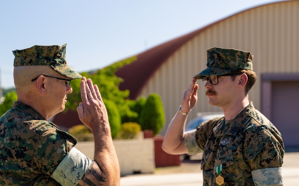 Fair Winds and Following Seas | U.S. Marines and Civilians receive awards