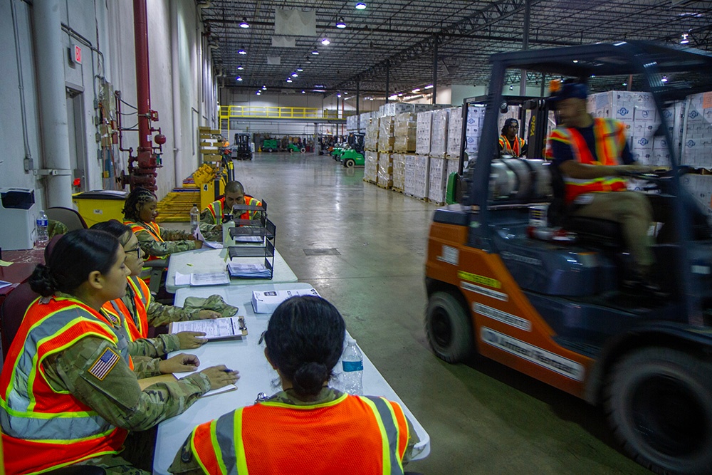 Florida Army National Guard operates vital relief hub as Hurricane Debby makes landfall