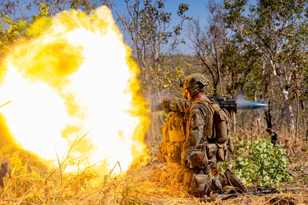 MRF-D 24.3: Fox Co., 2nd Bn., 5th Marines (Rein.), participates in live-fire ranges during Exercise Predator’s Run 24