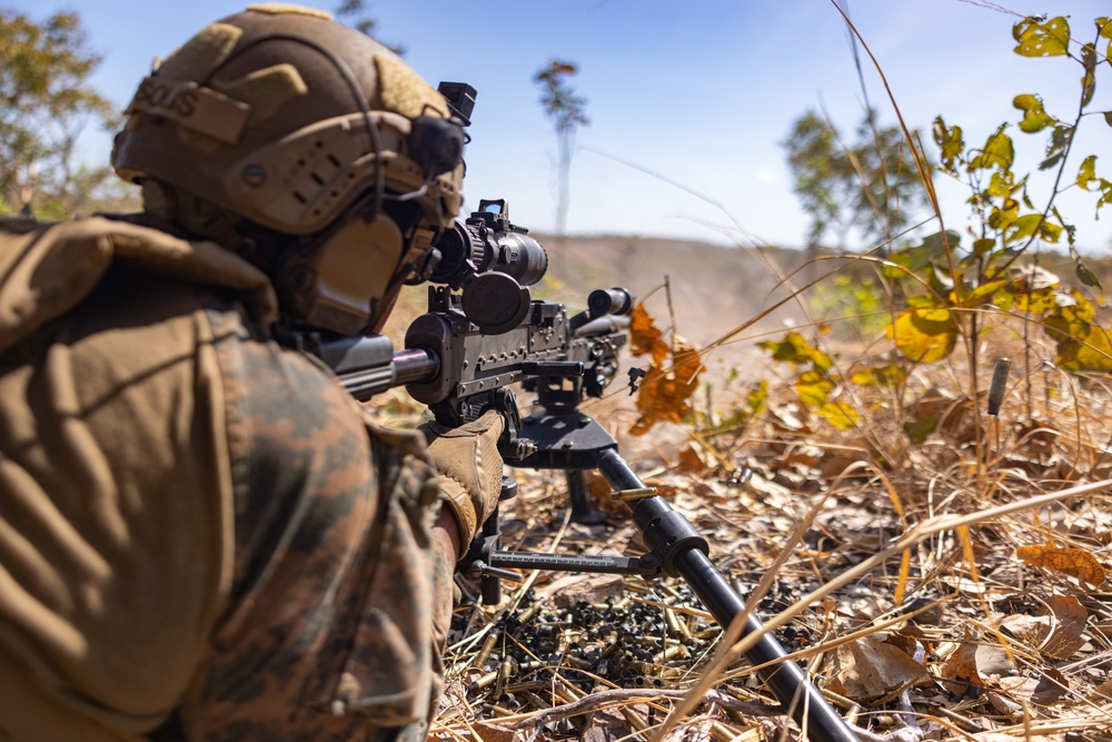 MRF-D 24.3: Fox Co., 2nd Bn., 5th Marines (Rein.), participates in live-fire ranges during Exercise Predator’s Run 24