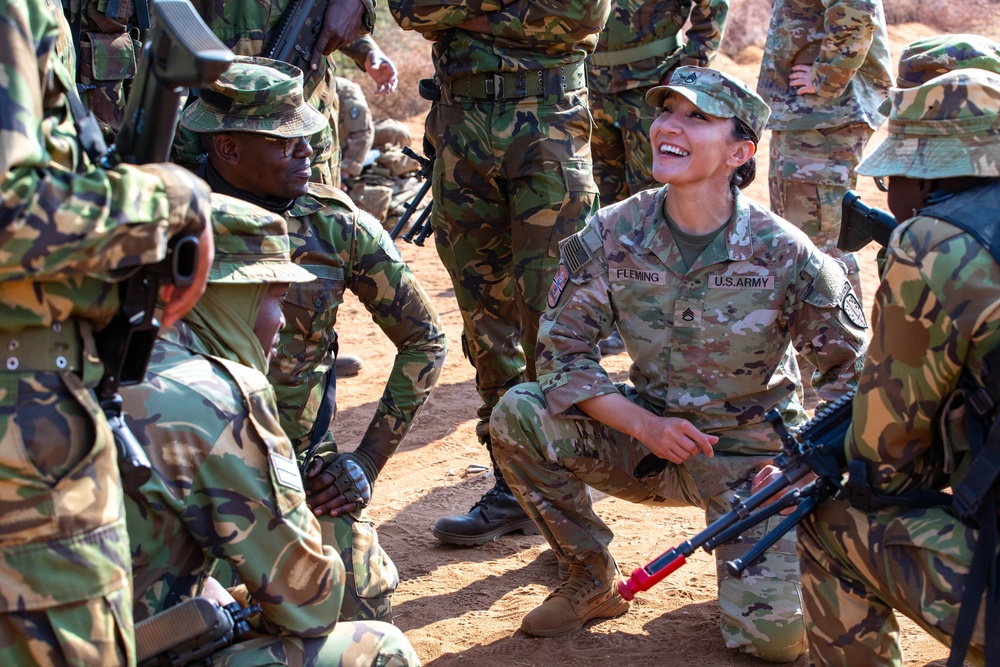 US, Botswana Defence Force conduct battle drills at Southern Accord 2024