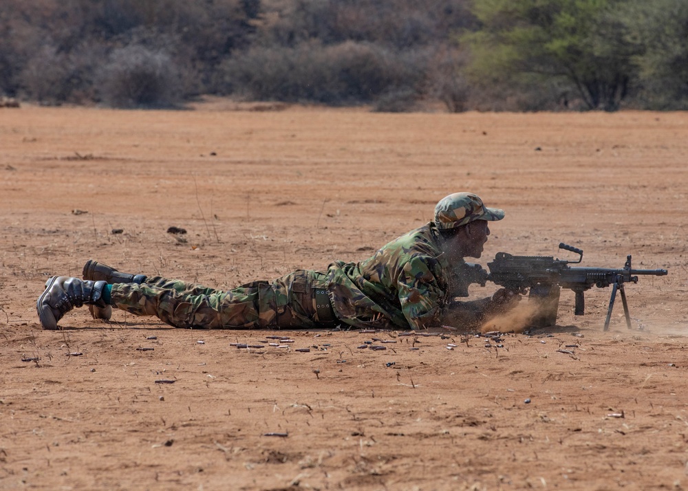 North Carolina National Guard, Botswana Defence Force conduct battle drills at Southern Accord 2024