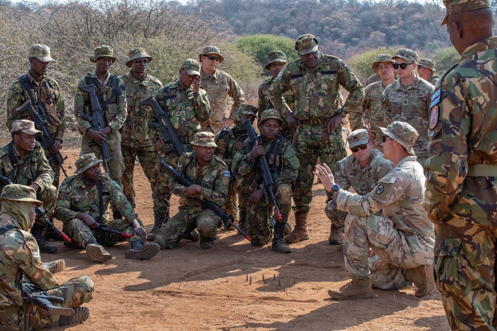 US, Botswana Defence Force conduct battle drills at Southern Accord 2024