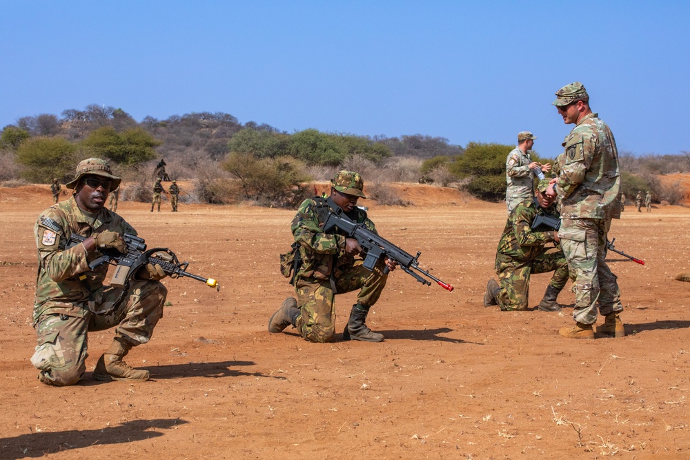 US, Botswana Defence Force conduct battle drills at Southern Accord 2024