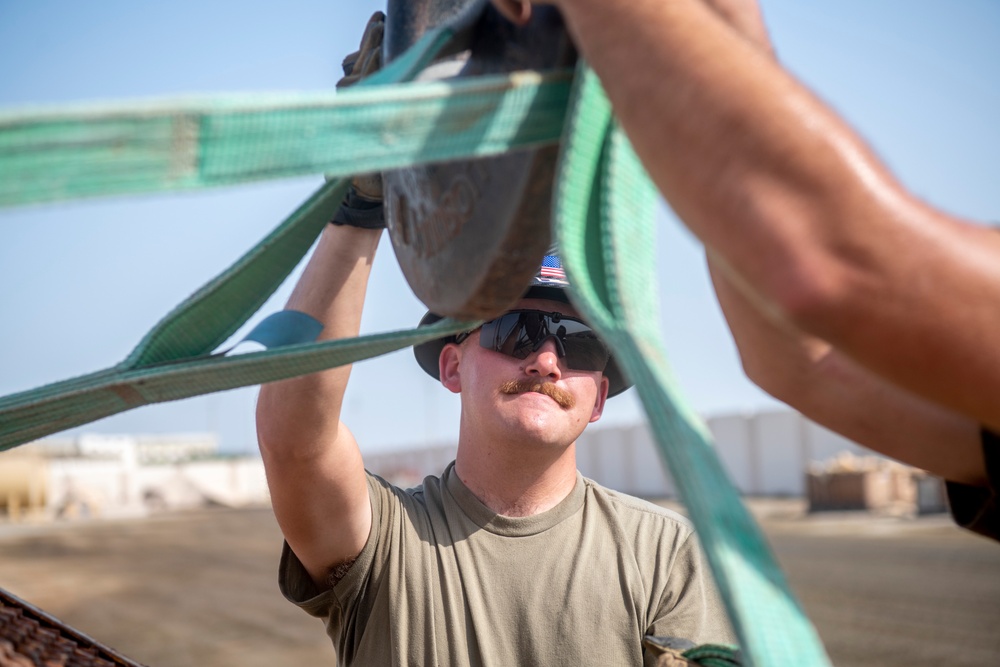 380th AEW Installs New Fuel Bladders