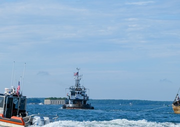 Jacob Pike towed to Portland