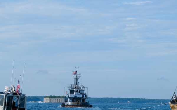 Jacob Pike towed to Portland