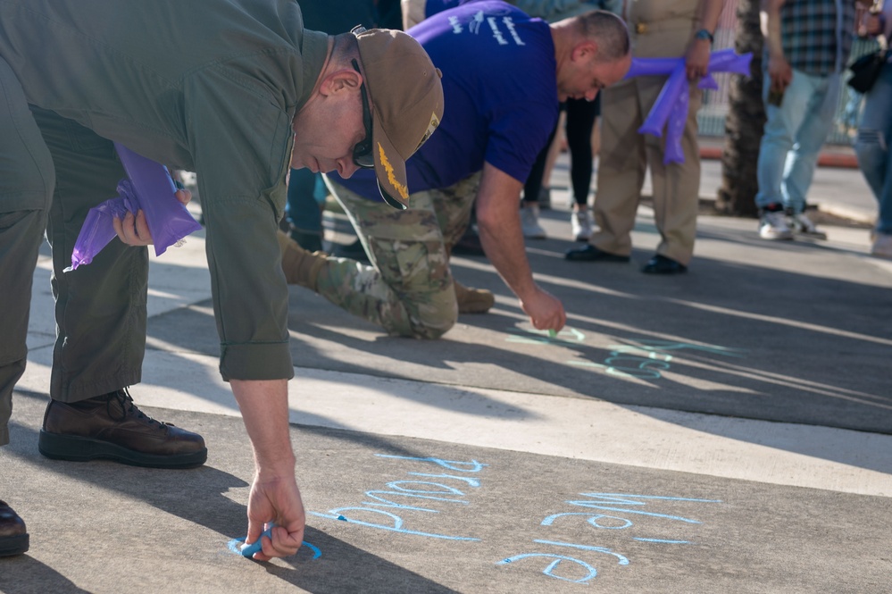 2024 NAS Sigonella Purple Up Day