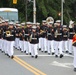 The 2nd Marine Aircraft Wing (MAW) Band performs at the opening parade of the Fergus Scottish Festival &amp; Highland Games
