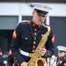 The 2nd Marine Aircraft Wing (MAW) Band performs at the opening parade of the Fergus Scottish Festival &amp; Highland Games