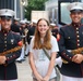 The 2nd Marine Aircraft Wing (MAW) Band performs at the opening parade of the Fergus Scottish Festival &amp; Highland Games