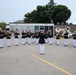 The 2nd Marine Aircraft Wing (MAW) Band performs at the opening parade of the Fergus Scottish Festival &amp; Highland Games