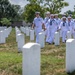 JFK Sailors visit Arlington National Cemetery to Honor PT-109 Crew