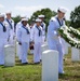 JFK Sailors visit Arlington National Cemetery to Honor PT-109 Crew
