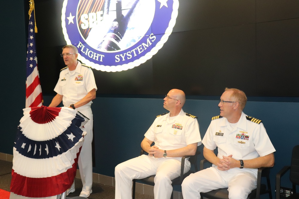 SSP Project Management Office for Flight Systems Holds Change of Command