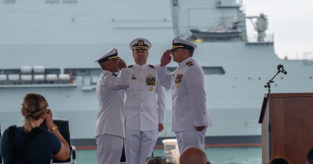 USS Paul Ignatius (DDG 117) Change of Command Ceremony