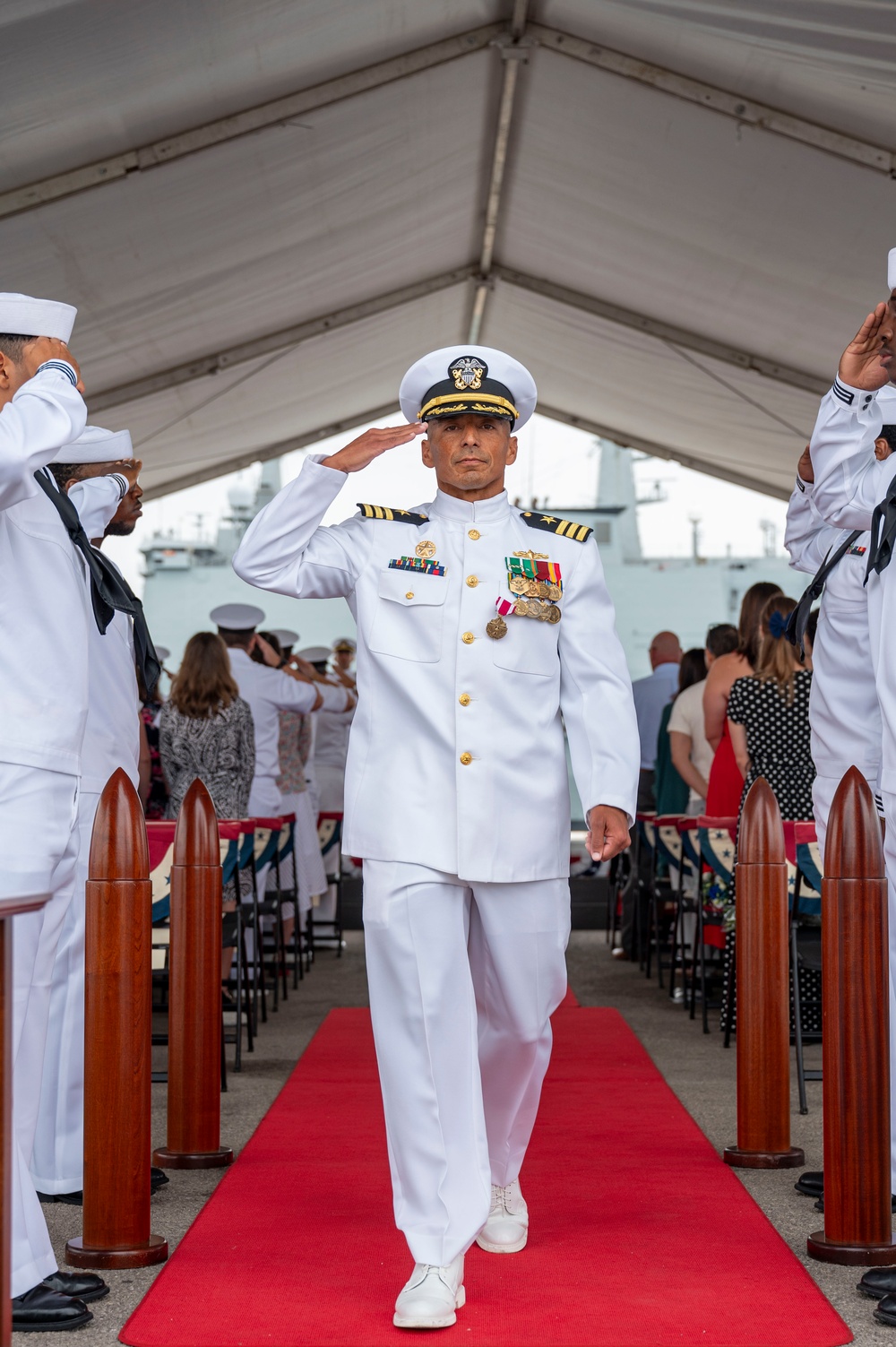 USS Paul Ignatius (DDG 117) Change of Command Ceremony