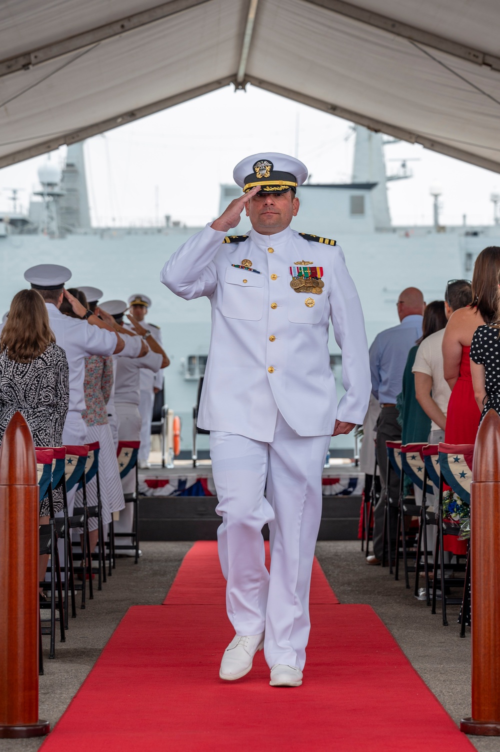 USS Paul Ignatius (DDG 117) Change of Command Ceremony