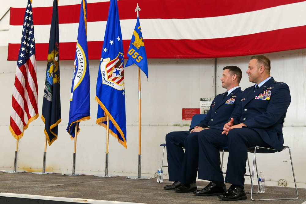 110th Operational Support Squadron Change of Command