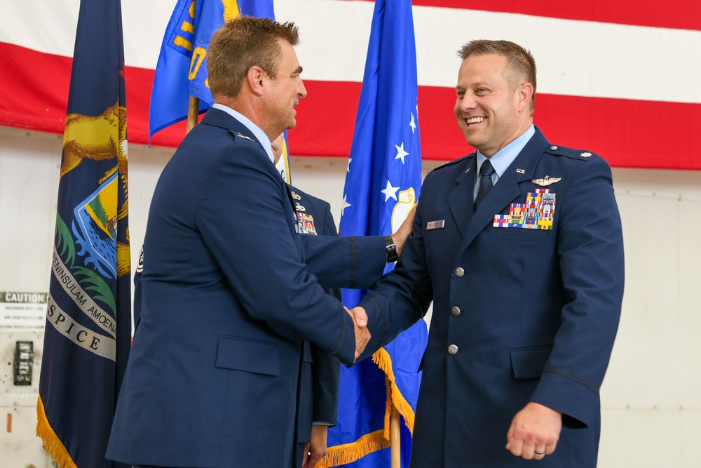 110th Operational Support Squadron Change of Command