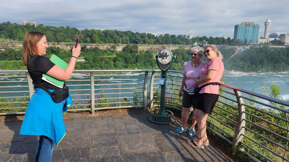 USACE Buffalo District Command Team Visits Niagara Falls
